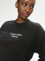Calvin Klein dámska čierna mikina - S (BEH)