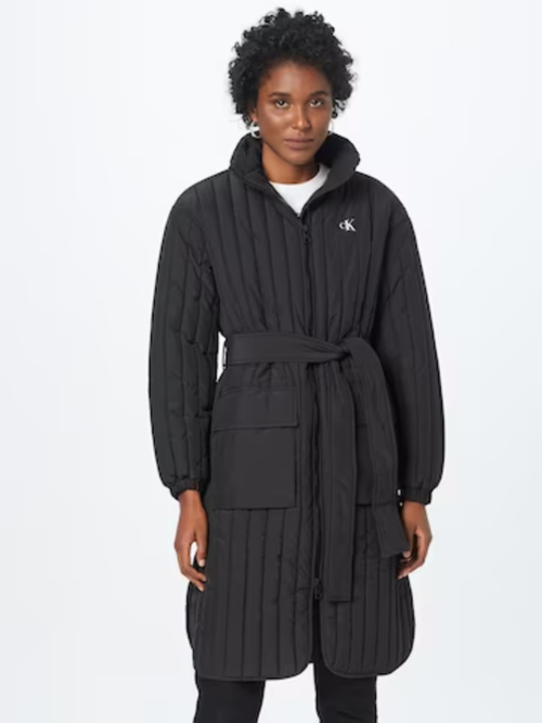 Calvin Klein dámsky čierny prechodný kabát