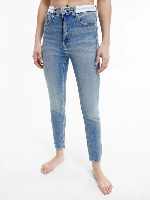 Calvin Klein dámske svetlomodré džínsy