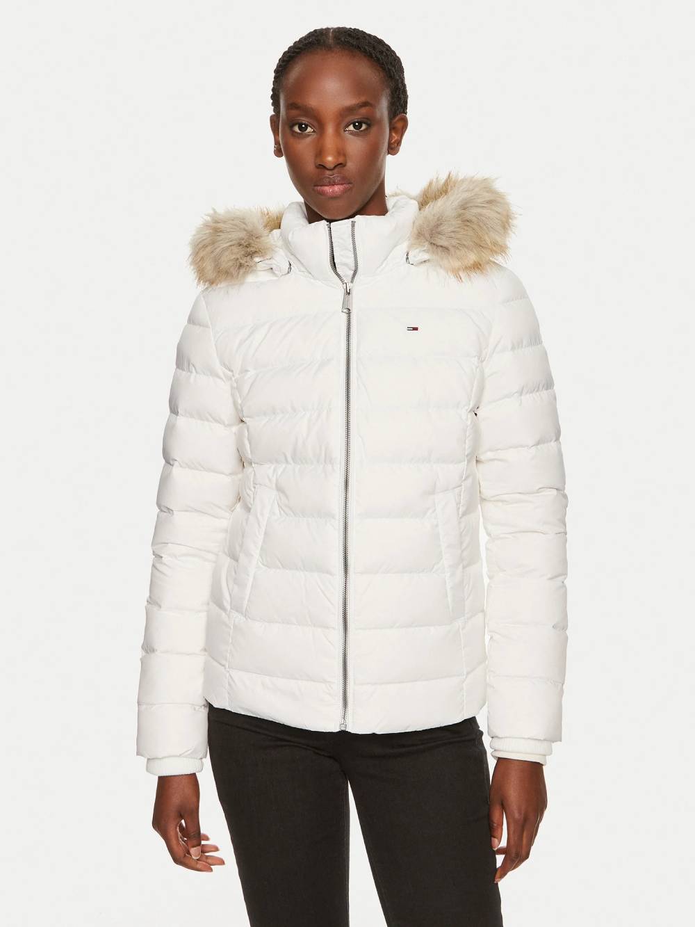detail TJW BASIC HOODED DOWN JACKET EXT