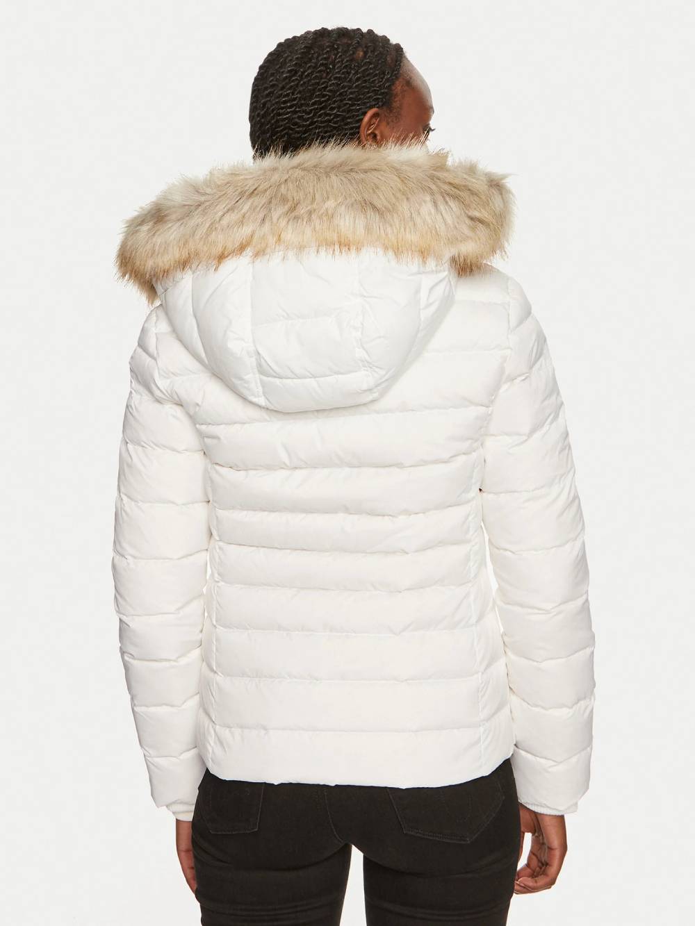 detail TJW BASIC HOODED DOWN JACKET EXT