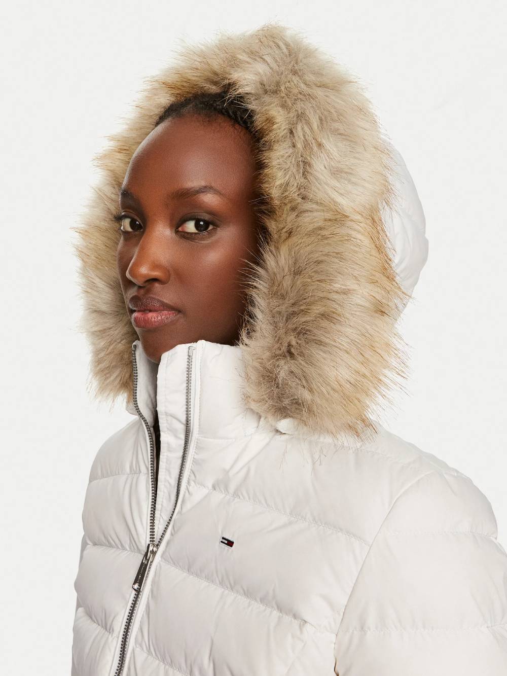 detail TJW BASIC HOODED DOWN JACKET EXT