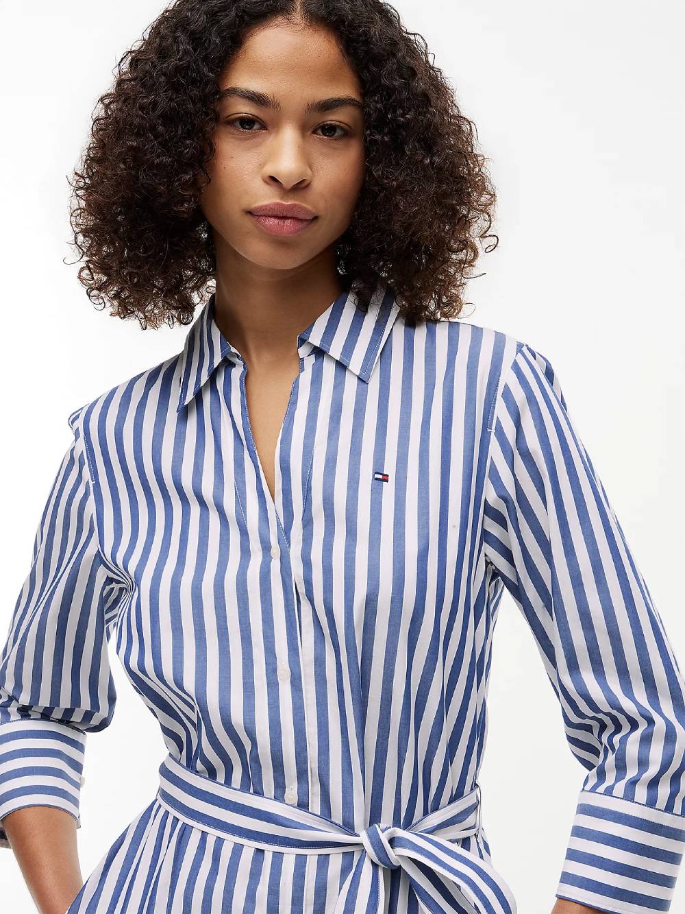 detail Tommy Hilfiger dámske košeľové šaty