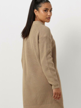 nahlad Calvin Klein dámske hnedé svetrové šaty