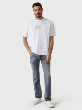 nahlad Guess pánske biele tričko