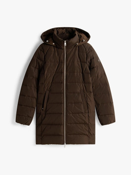 nahlad Tommy Hilfiger dámska hnedá páperová bunda
