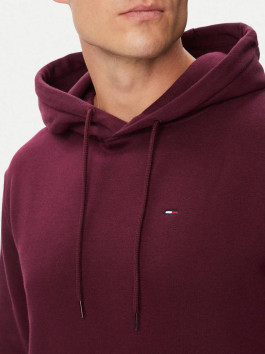 nahlad Tommy Jeans pánska vínová mikina