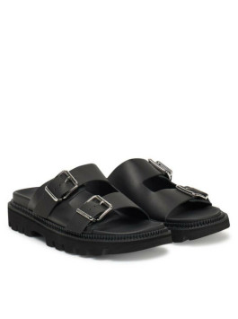 nahlad Tommy Jeans dámske čierne šľapky