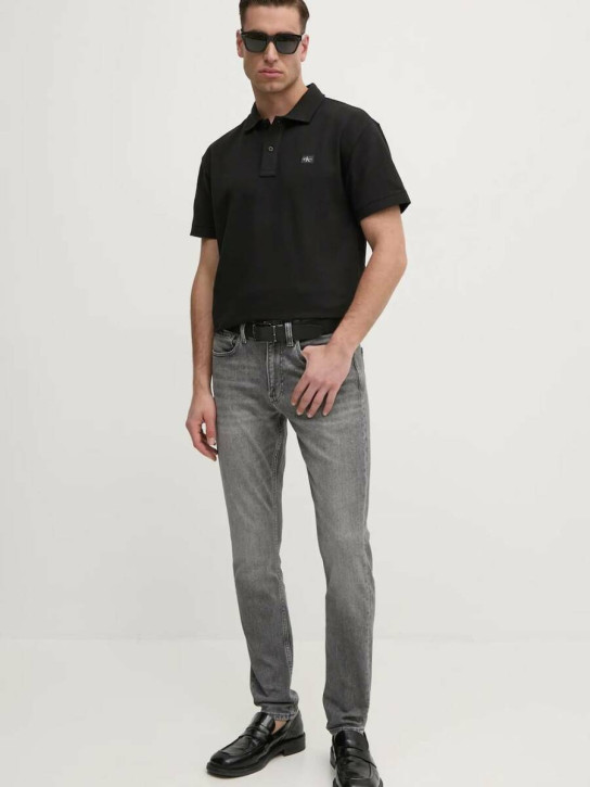 Calvin Klein pánske šedé džínsy