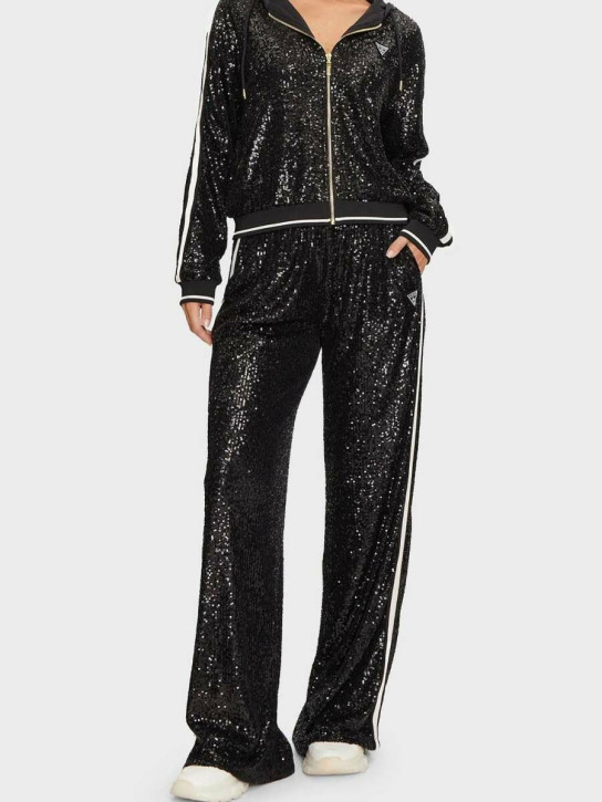 Guess dámske flitrové tepláky