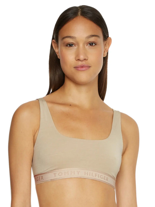 Tommy Hilfiger dámska béžová podprsenka