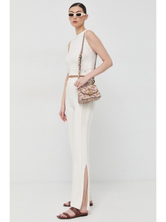 Guess dámske krémové nohavice