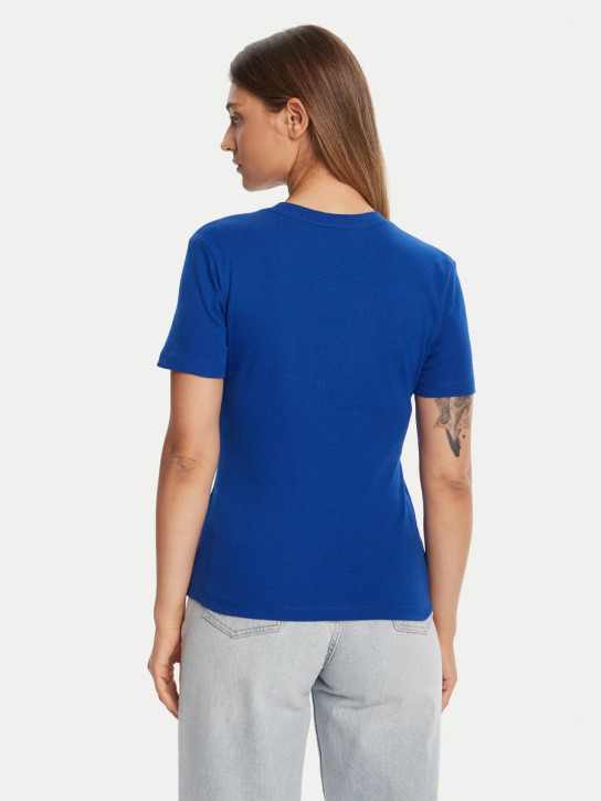 Tommy Hilfiger dámske modré basic tričko