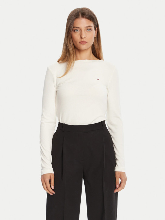 Tommy Hilfiger dámske krémové tričko