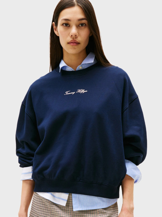 Tommy Hilfiger dámska tmavo modrá mikina
