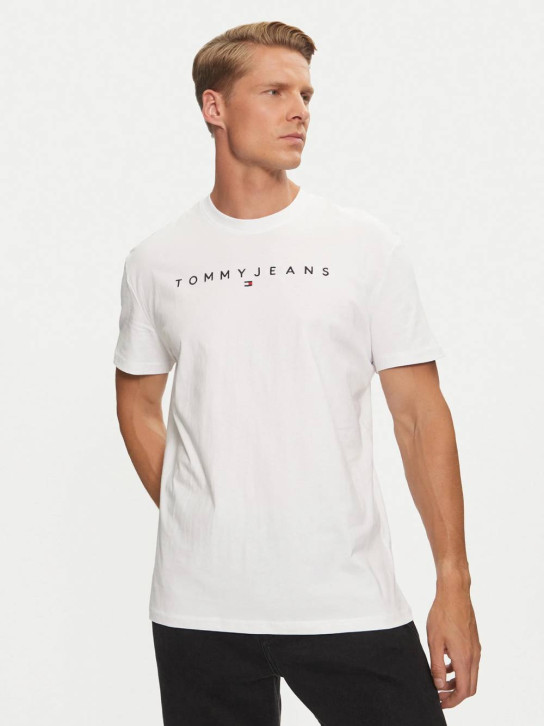 Tommy Jeans pánske biele tričko