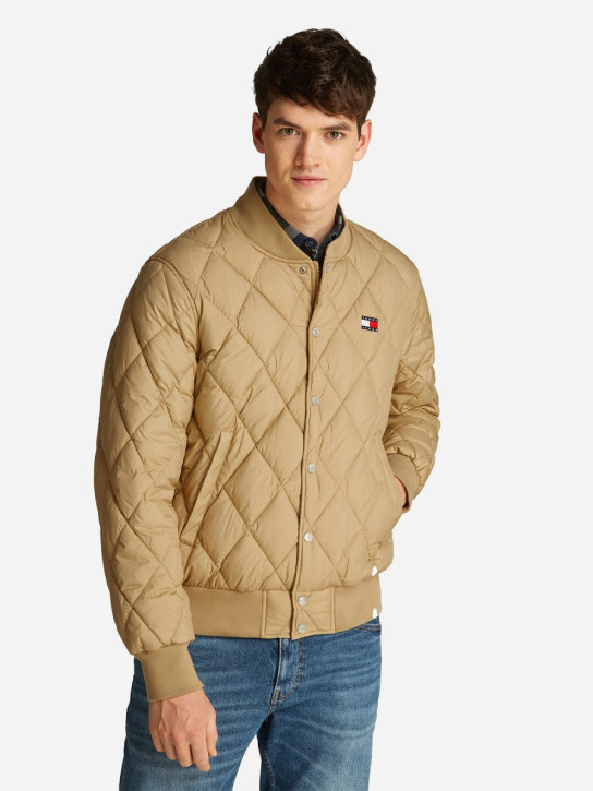 Tommy Jeans pánsky béžový bomber
