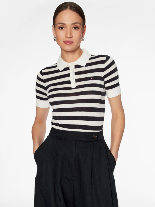 Tommy Hilfiger dámske pruhované polotričko