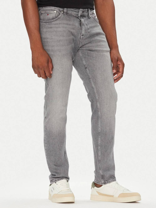 Tommy Jeans pánske šedé džínsy