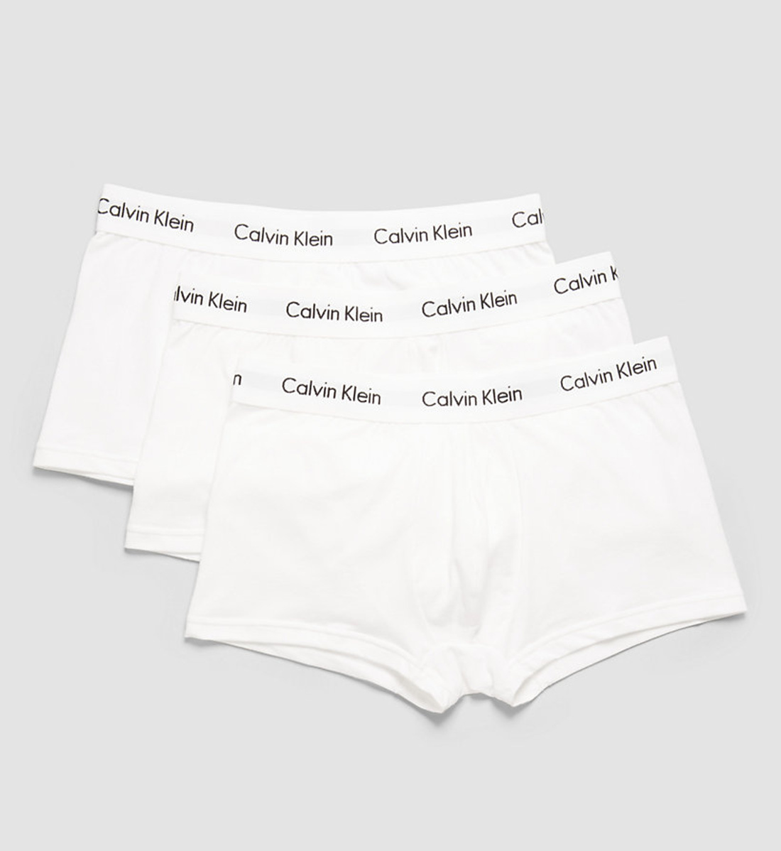 Calvin Klein sada pánskych bielych boxeriek - XL (100)