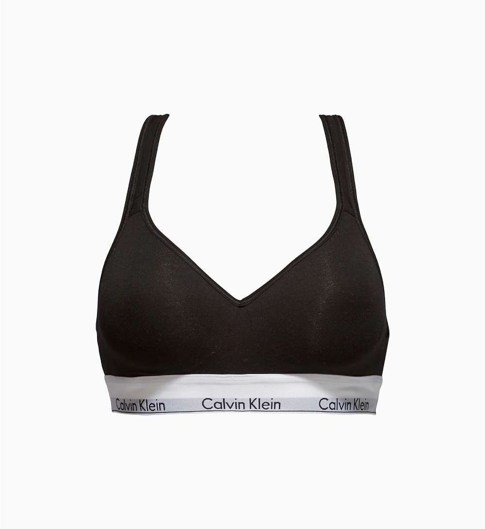 Calvin Klein dámska čierna podprsenka Bralette - XS (001)