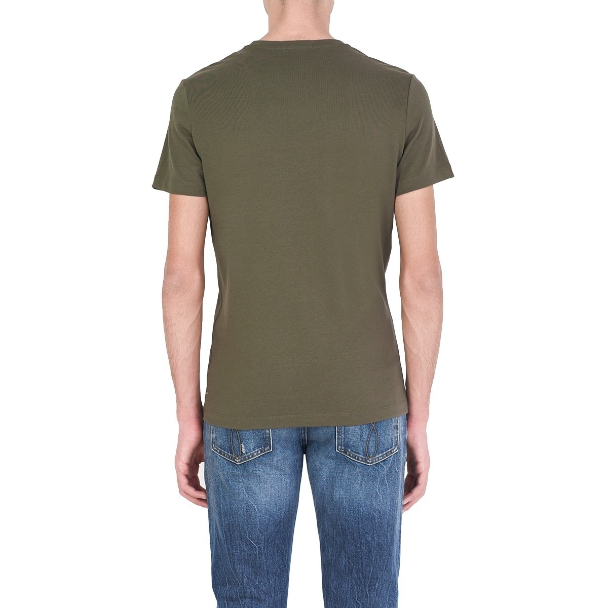 Calvin Klein pánske zelené tričko - L (371)