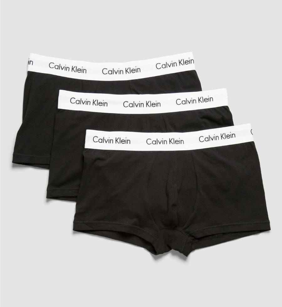 Calvin Klein sada pánskych čiernych boxeriek vo veľ. XS - XS (001)