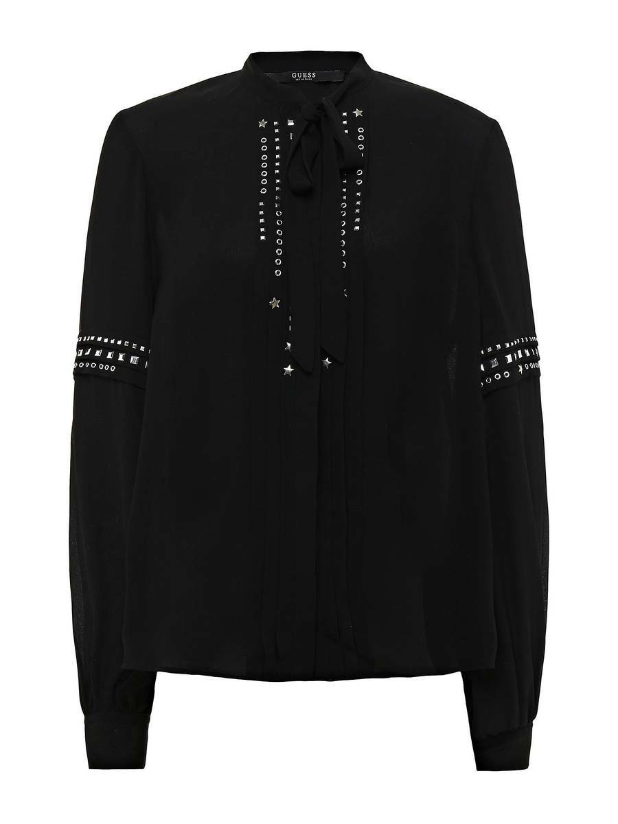 Guess dámska čierna košeľa - XS (A996)