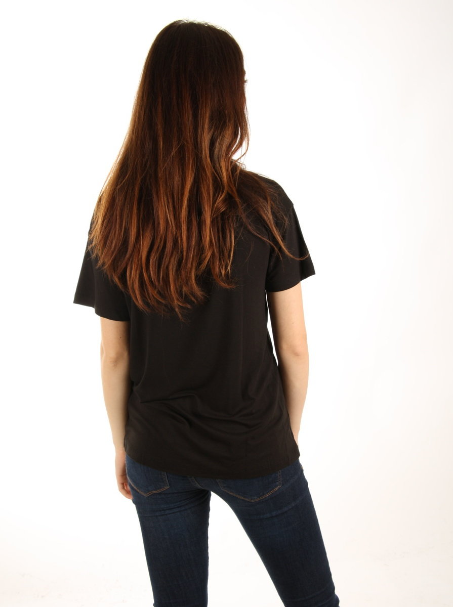 Guess dámske čierne tričko Dreamer - XS (A996)