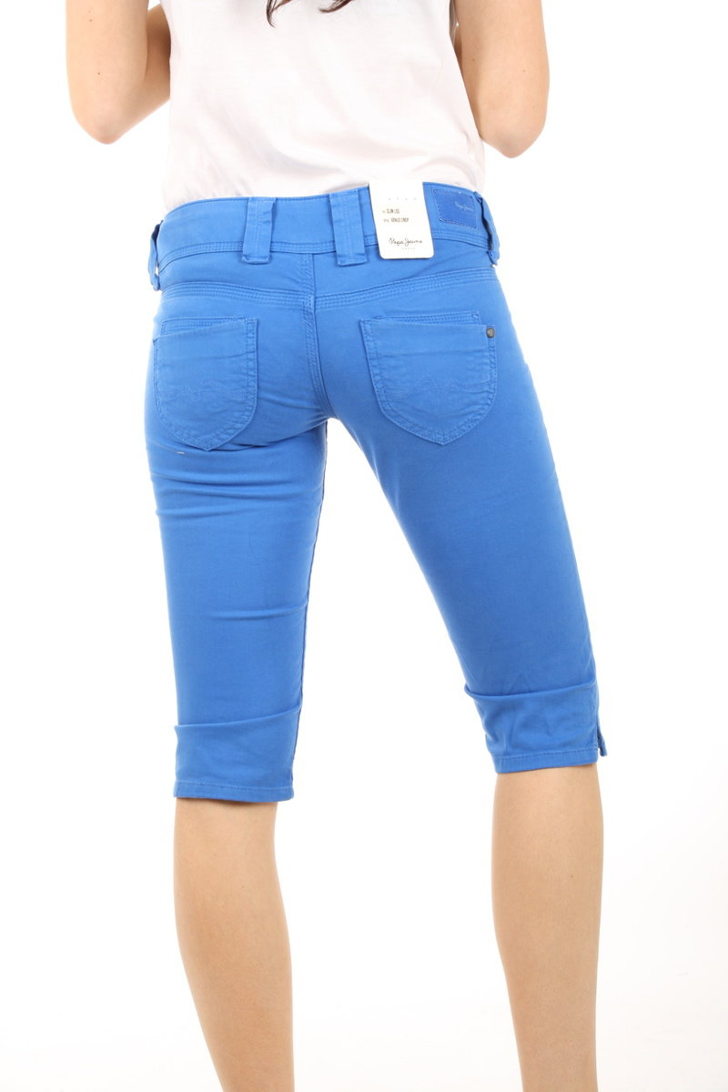 Pepe Jeans dámske modré šortky Venus - 25 (554)