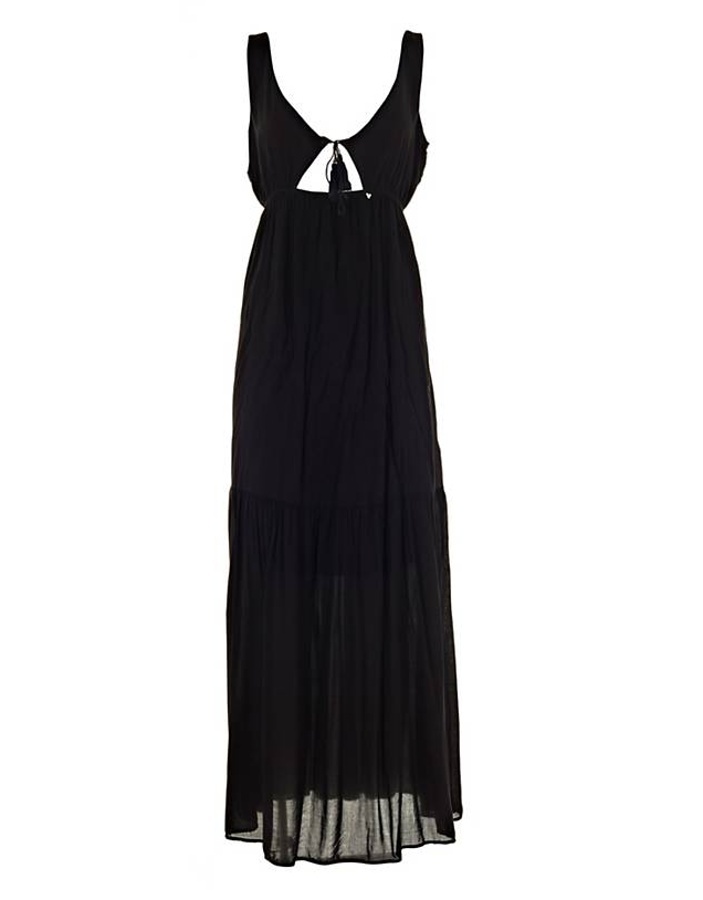 Guess dámske čierne maxi šaty - M (A996)
