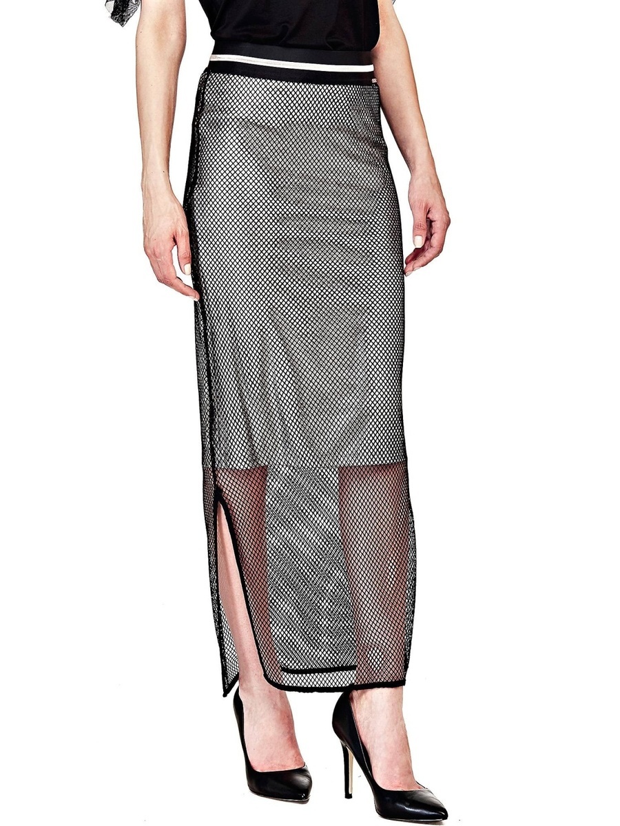 Guess dámska sieťovaná sukňa - XS (A996)