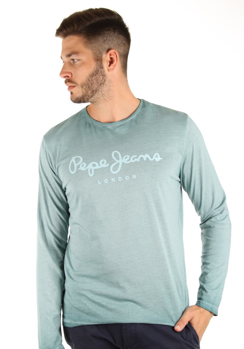 Pepe Jeans pánske zelené tričko West - L (681)
