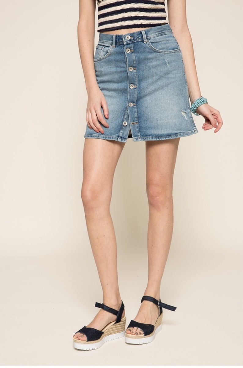 Pepe Jeans dámska džínsová sukňa Tate - XS (0)