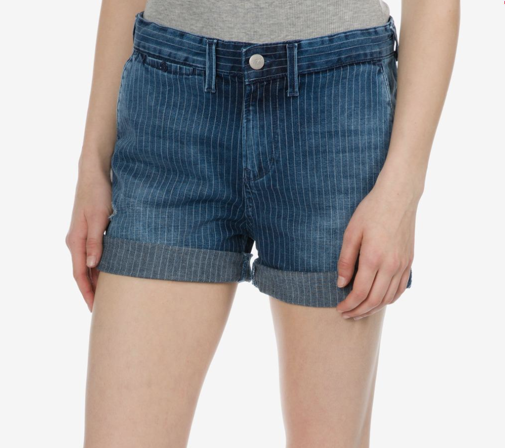 Pepe Jeans dámske džínsové šortky Naomie s prúžkom - 25 (0)