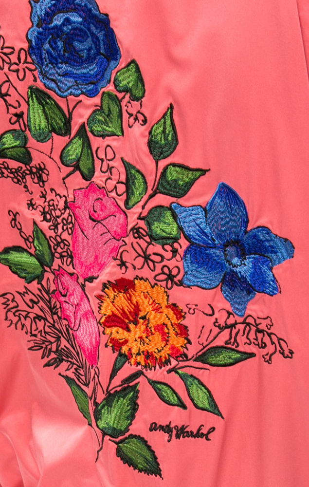 Pepe Jeans dámsky ružový bomber Amie z kolekcie Andy Warhol - S (337)