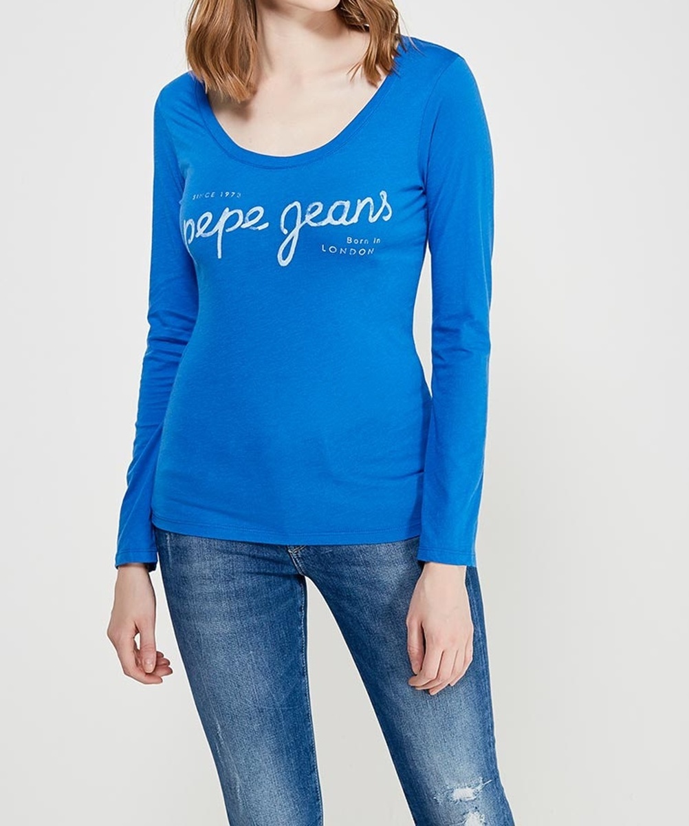 Pepe Jeans dámske modré tričko Vera - XS (554)