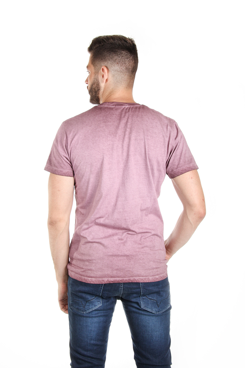 Pepe Jeans pánske fialové tričko West - S (499)