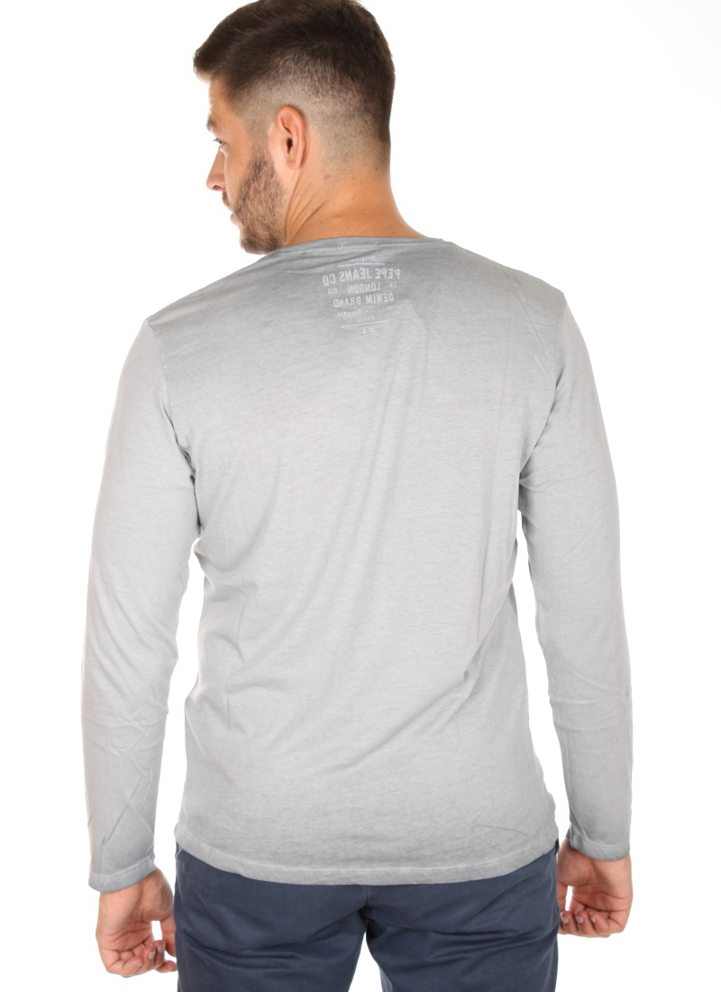 Pepe Jeans pánske šedé tričko West - S (981)