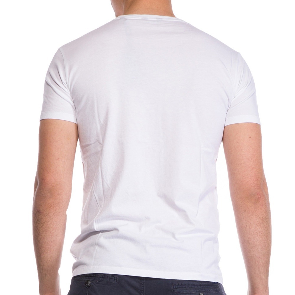 Pepe Jeans pánske biele tričko Bakerloo - XL (802)