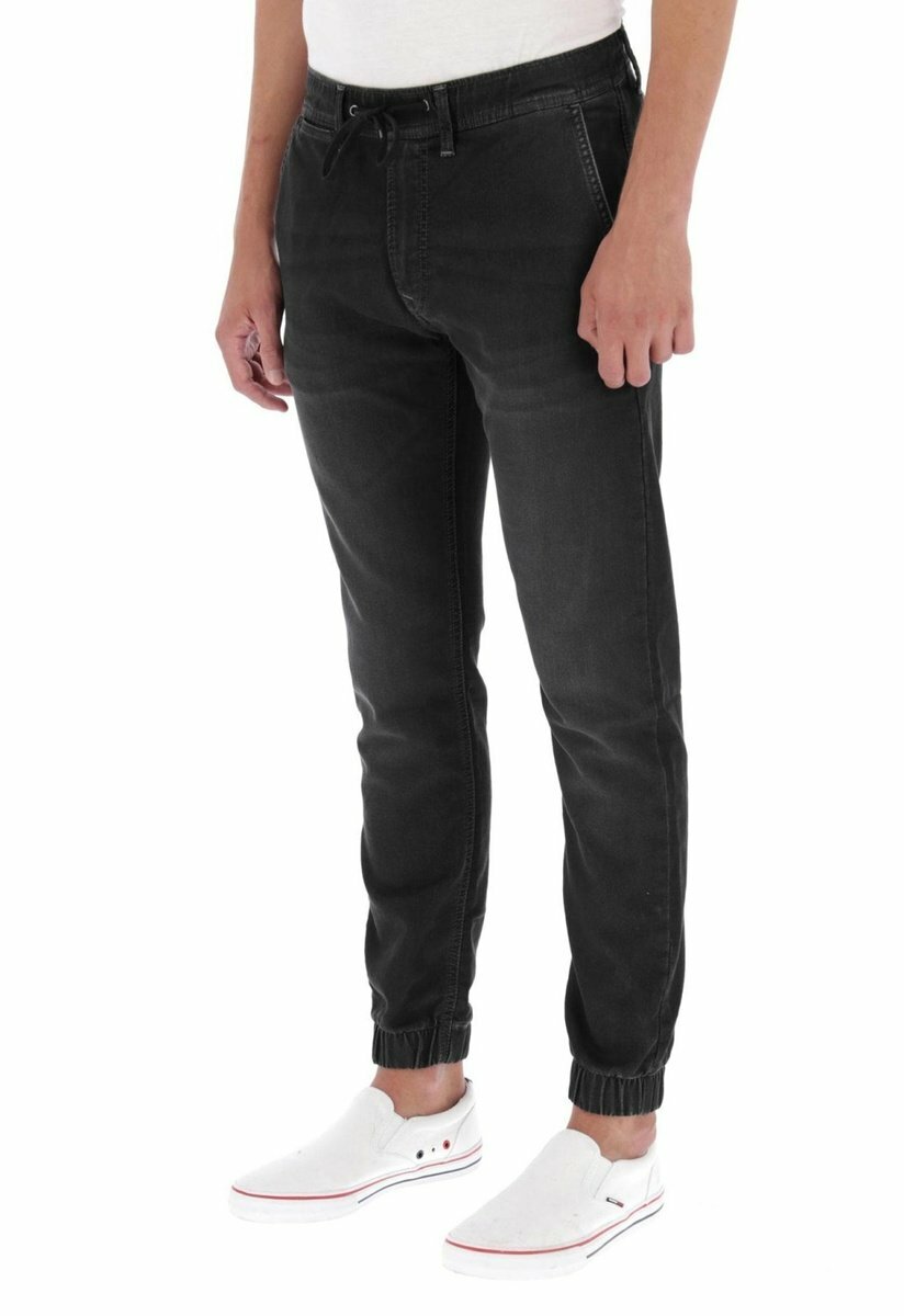 Pepe Jeans pánske čierne džínsy Slack - 29 (000)