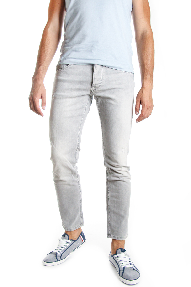 Pepe Jeans pánske svetlošedé džínsy Spike - 31/32 (000)