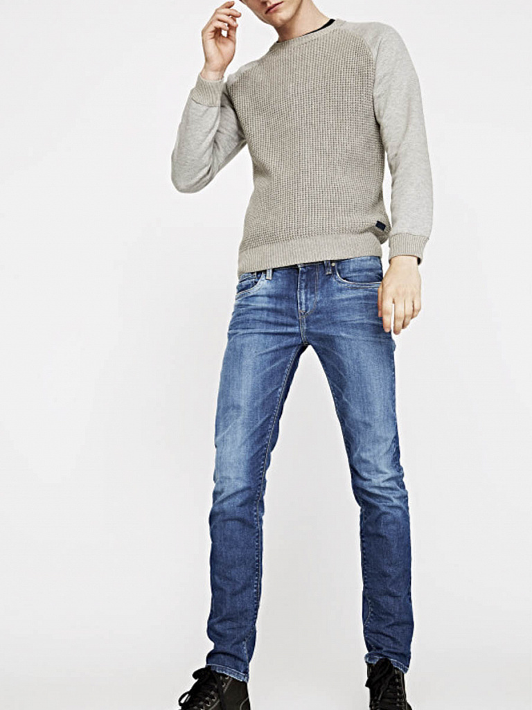 Pepe Jeans pánsky šedý sveter David - L (945)
