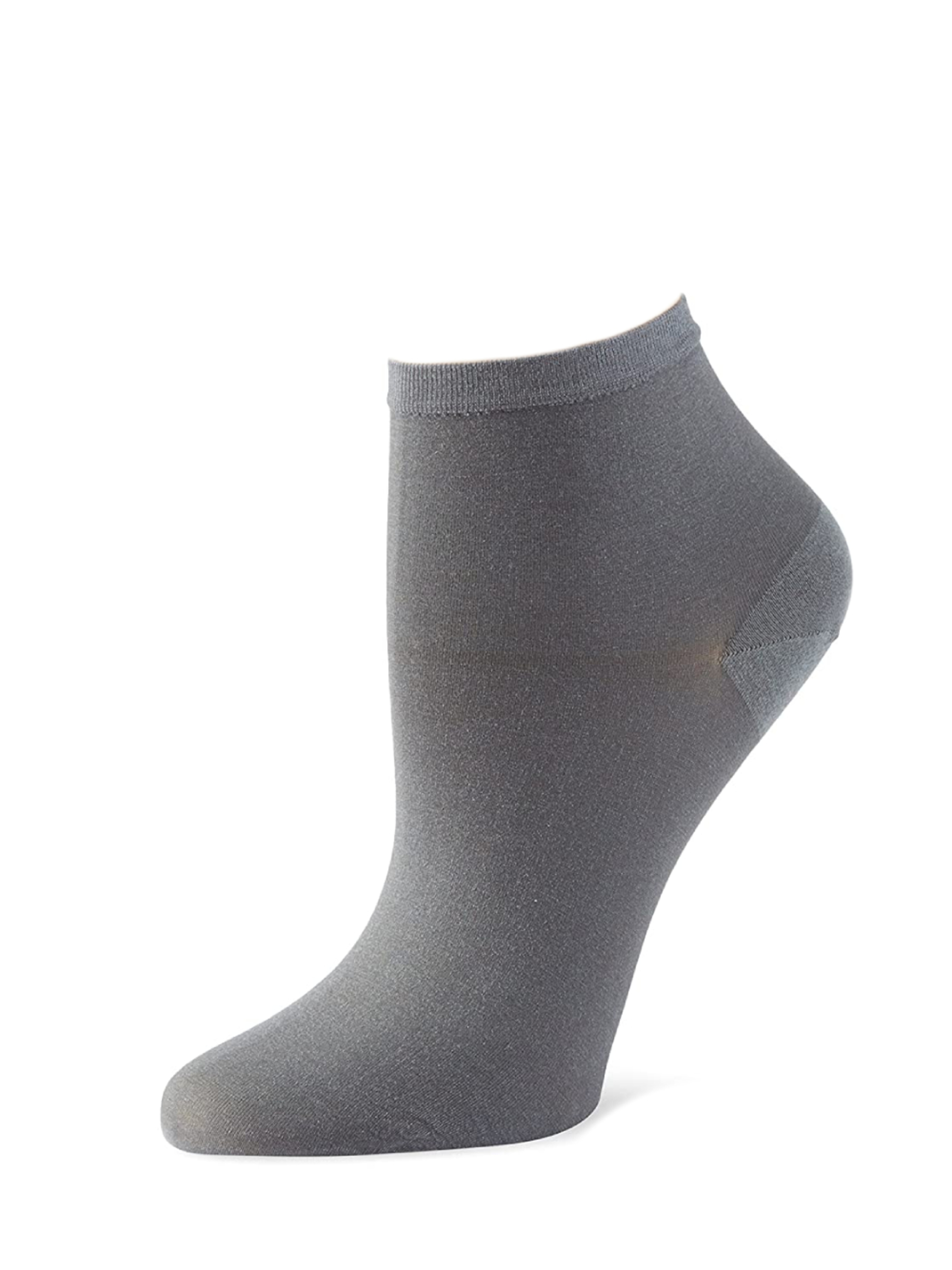 Tommy Hilfiger dámske šedé ponožky 2 pack - 35 (201)