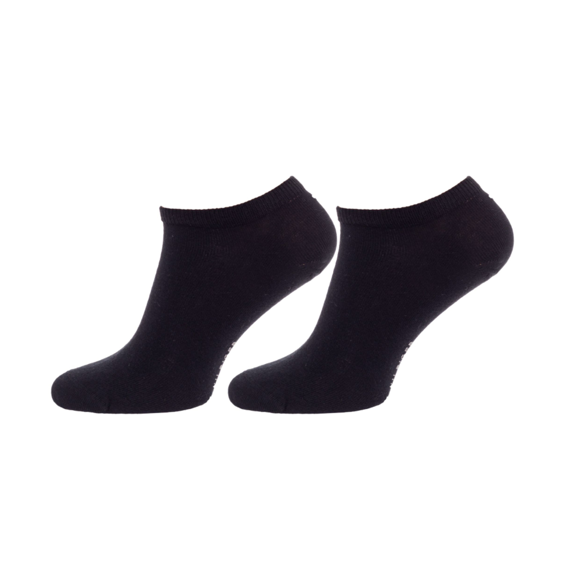 Tommy Hilfiger pánske čierne ponožky 2 pack - 39/42 (200)
