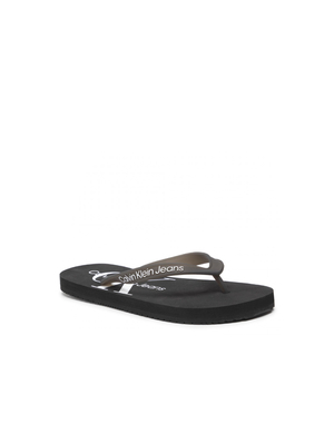 Calvin Klein dámske čierne žabky - 37 (00X)