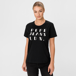 Pepe Jeans dámske čierne tričko - XS (992)