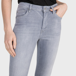 Pepe Jeans dámske sivé džínsy Cher High - 31/28 (0)