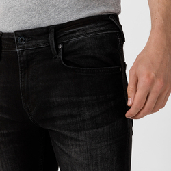 Pepe Jeans pánske čierne džínsy Finsbury - 34/34 (000)