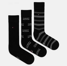 Tommy Hilfiger pánske ponožky 3 pack - 39/42 (BLA)